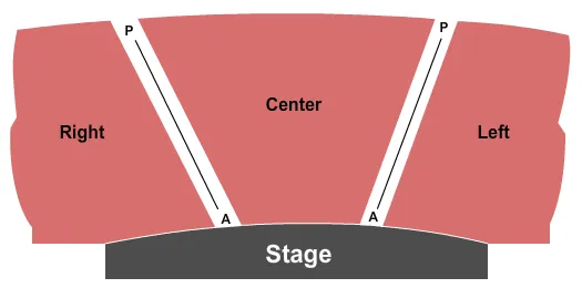 ENDSTAGE Seating Map Seating Chart