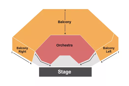 ENDSTAGE 2 Seating Map Seating Chart