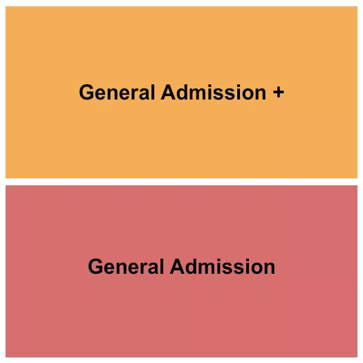 GA GA Seating Map Seating Chart