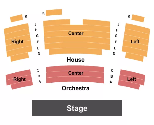 ENDSTAGE Seating Map Seating Chart