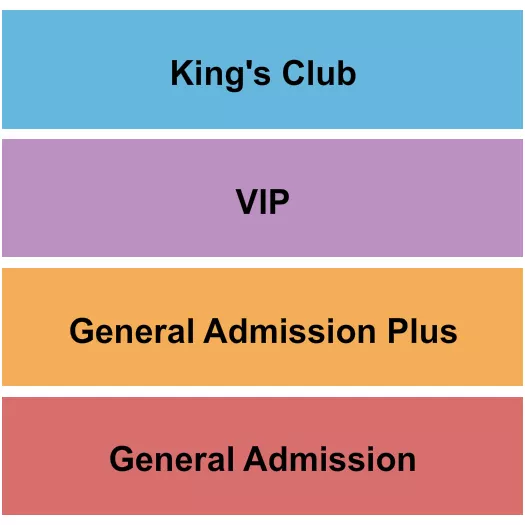 FESTIVAL Seating Map Seating Chart