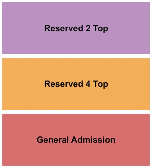 GA RESERVED Seating Map Seating Chart