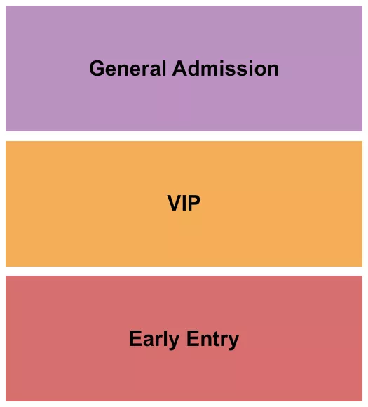 BEACH SCHMIDT PERFORMING ARTS CENTER GA EARLY ENTRY VIP Seating Map Seating Chart