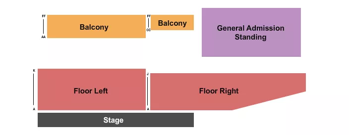 END STAGE 2 Seating Map Seating Chart