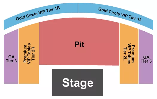 FESTIVAL Seating Map Seating Chart
