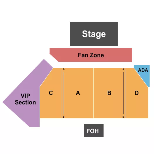 ENDSTAGE 3 Seating Map Seating Chart