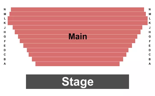 ENDSTAGE Seating Map Seating Chart