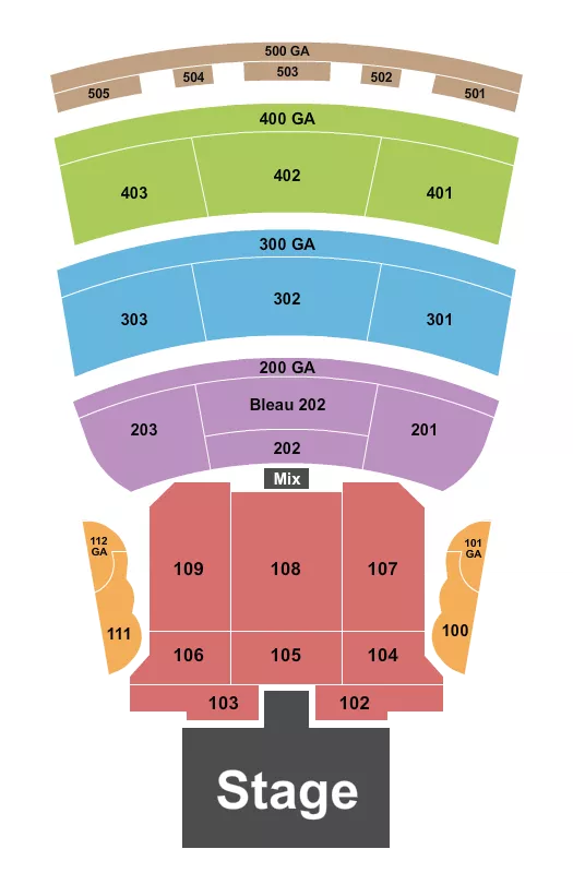 ANDREW SCHULZ Seating Map Seating Chart