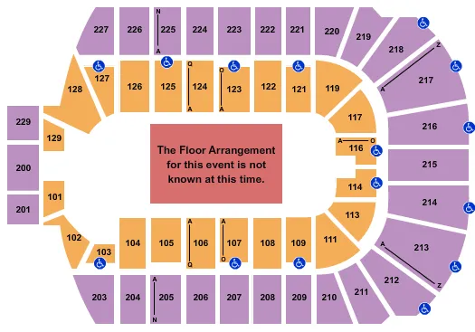 GENERIC FLOOR Seating Map Seating Chart