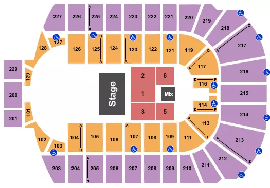 HALF HOUSE Seating Map Seating Chart