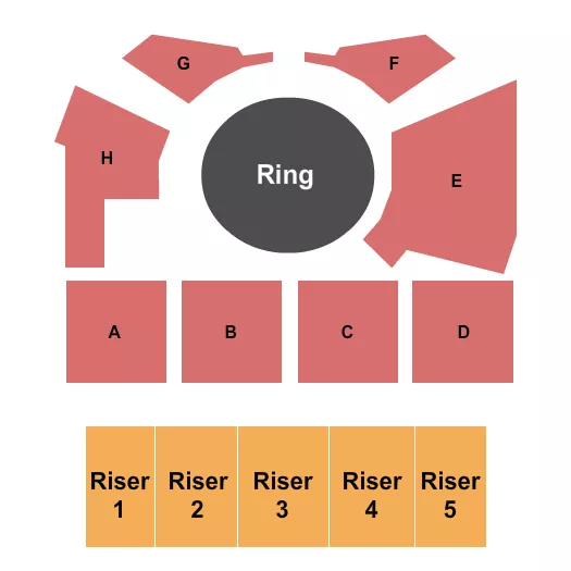MMA 2 Seating Map Seating Chart