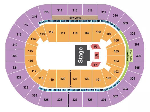 PAW PATROL Seating Map Seating Chart