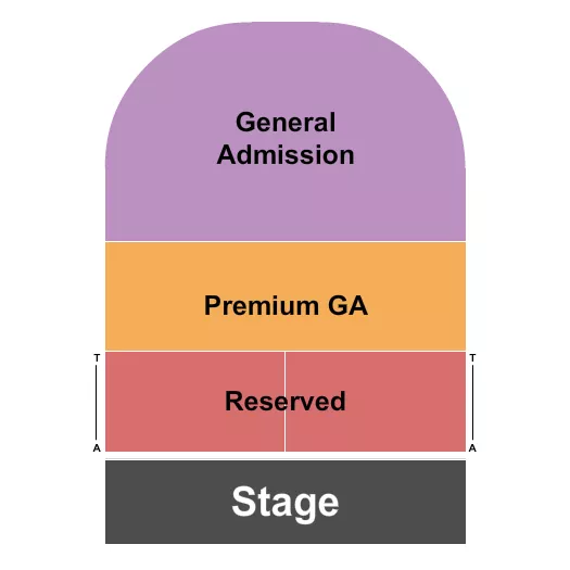 RSV GA Seating Map Seating Chart