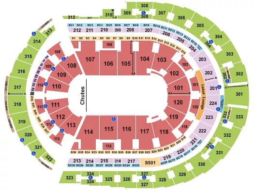 PBR Seating Map Seating Chart