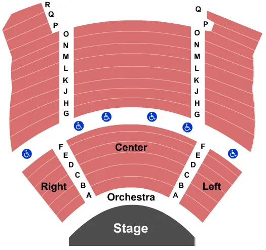 ENDSTAGE 2 Seating Map Seating Chart