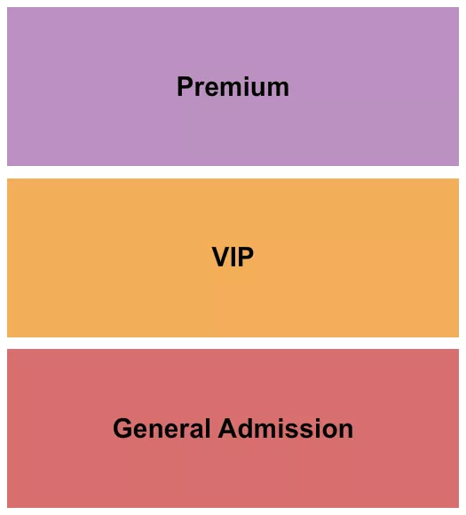GA VIP PREMIUM Seating Map Seating Chart