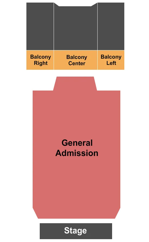 HOMETOWN HEROES Seating Map Seating Chart