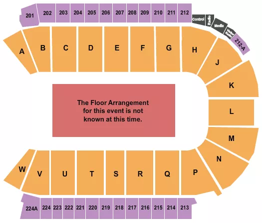 GENERIC FLOOR Seating Map Seating Chart