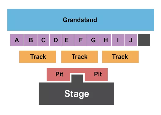 CONCERT Seating Map Seating Chart