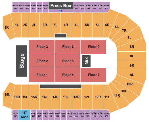 SALMAN KHAN Seating Map Seating Chart