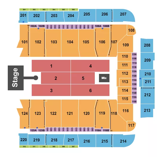 KALI UCHIS Seating Map Seating Chart