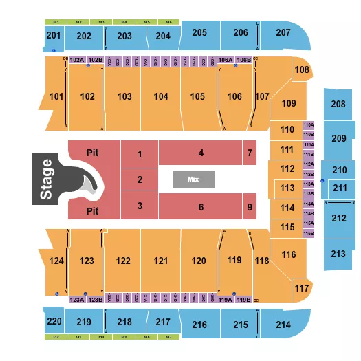 MEGAN MORONEY Seating Map Seating Chart