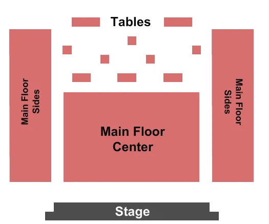 ALADDIN JR Seating Map Seating Chart