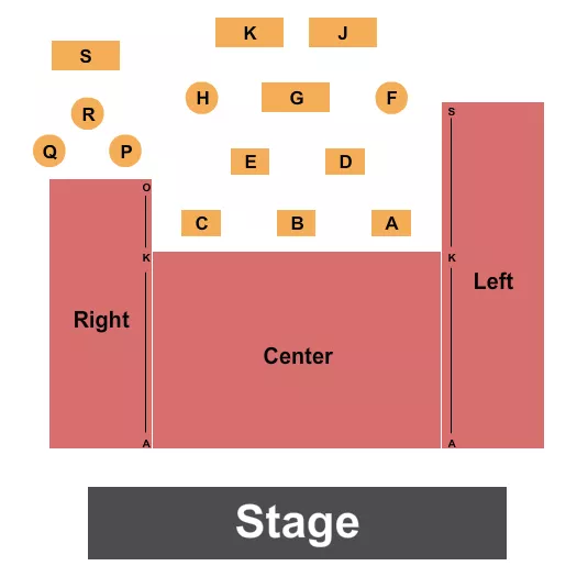 END STAGE 2 Seating Map Seating Chart