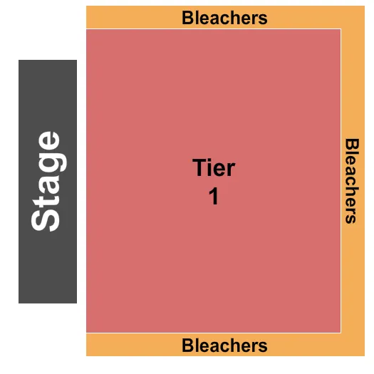 END STAGE Seating Map Seating Chart