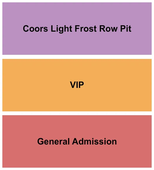 CALIFORNIA EXPOSITION STATE FAIR COUNTRY IN THE PARK Seating Map Seating Chart