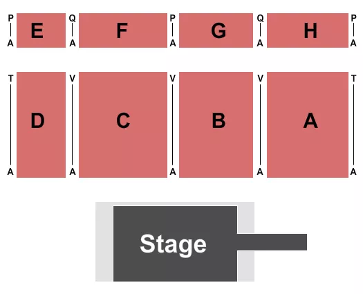 CALIFORNIA EXPOSITION STATE FAIR ENDSTAGE 4 Seating Map Seating Chart