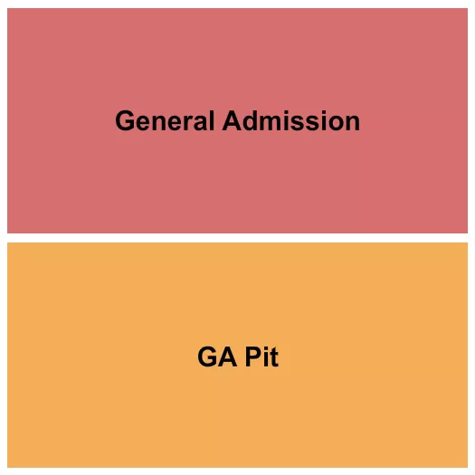 CALIFORNIA MID STATE FAIR GROUNDS GA GA PIT Seating Map Seating Chart