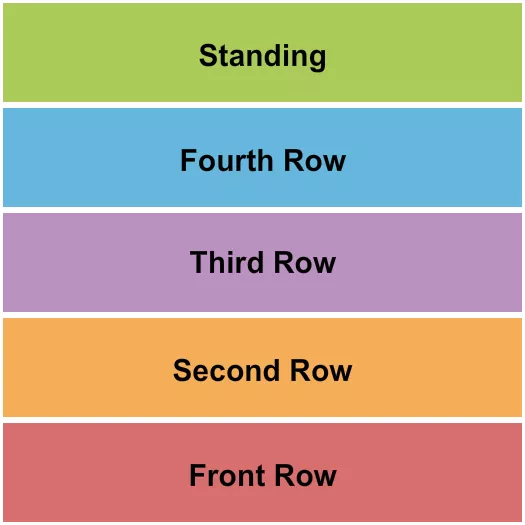 WRESTLING Seating Map Seating Chart
