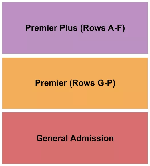 GA PREMIER PREMIER PLUS Seating Map Seating Chart