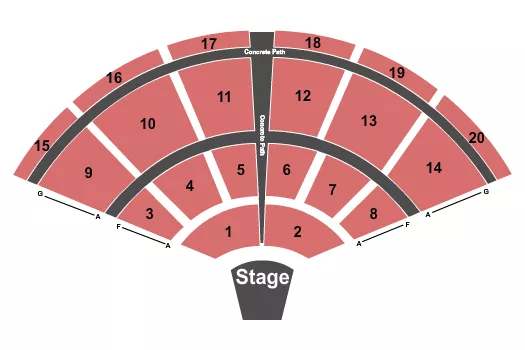 ENDSTAGE 2 Seating Map Seating Chart