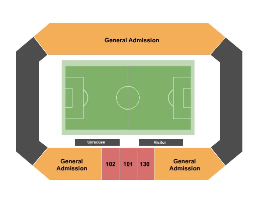 LACROSSE Seating Map Seating Chart