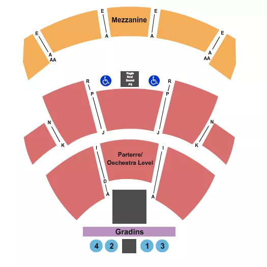CASINO DU LAC LEAMY BOXING 2 Seating Map Seating Chart