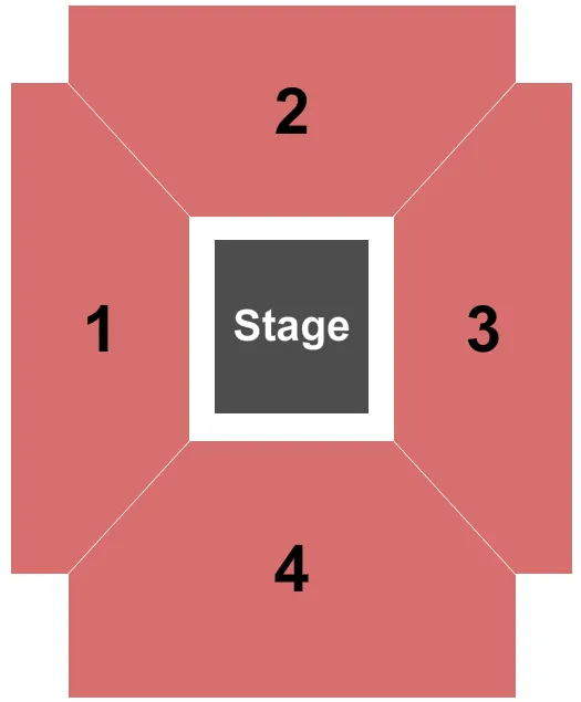 ENDSTAGE 2 Seating Map Seating Chart