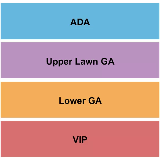 GA LAWN Seating Map Seating Chart