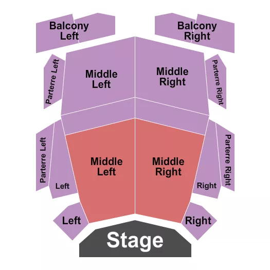 ENDSTAGE RSV GA Seating Map Seating Chart