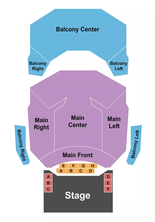 CIRCUS Seating Map Seating Chart