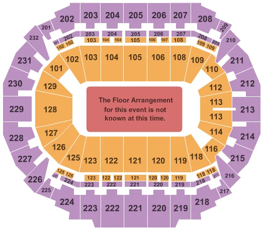 GENERIC FLOOR Seating Map Seating Chart