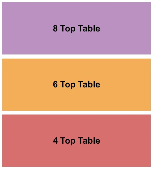 CERVANTES MASTERPIECE OTHER SIDE TABLE TOP Seating Map Seating Chart