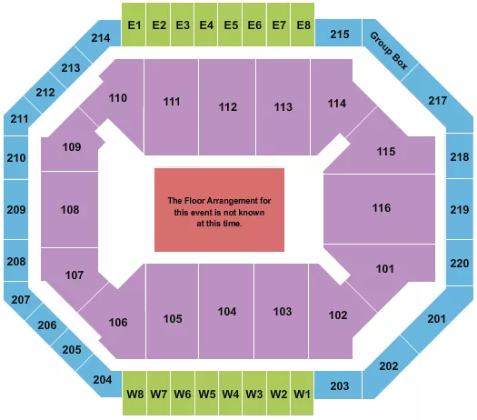 GENERIC FLOOR Seating Map Seating Chart