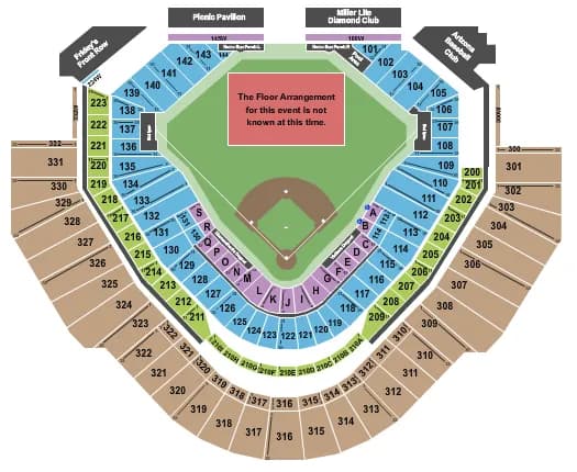 GENERIC FLOOR Seating Map Seating Chart