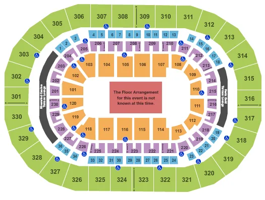 GENERIC FLOOR Seating Map Seating Chart