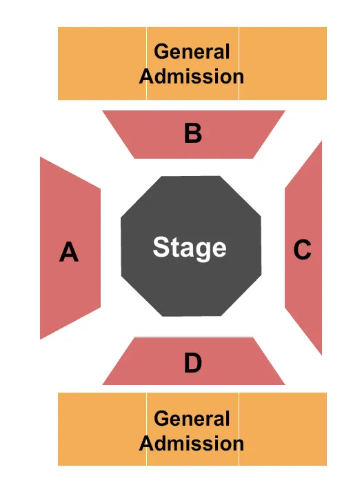 MMA Seating Map Seating Chart