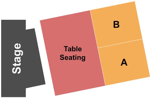 CHOCTAW CASINO HOTEL POCOLA CENTERSTAGE TABLES GA Seating Map Seating Chart