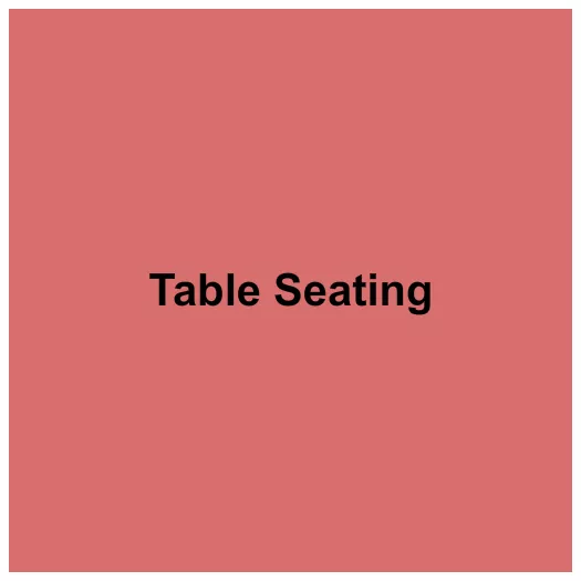 TABLE SEATING Seating Map Seating Chart