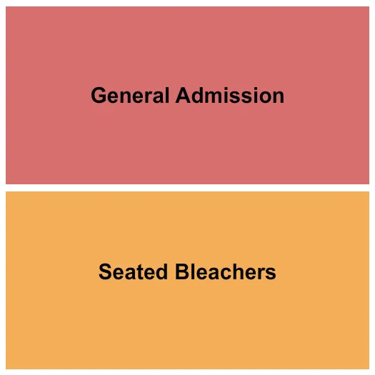 GA BLEACHERS Seating Map Seating Chart